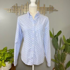 Light blue Long sleeve with small bee detail Large